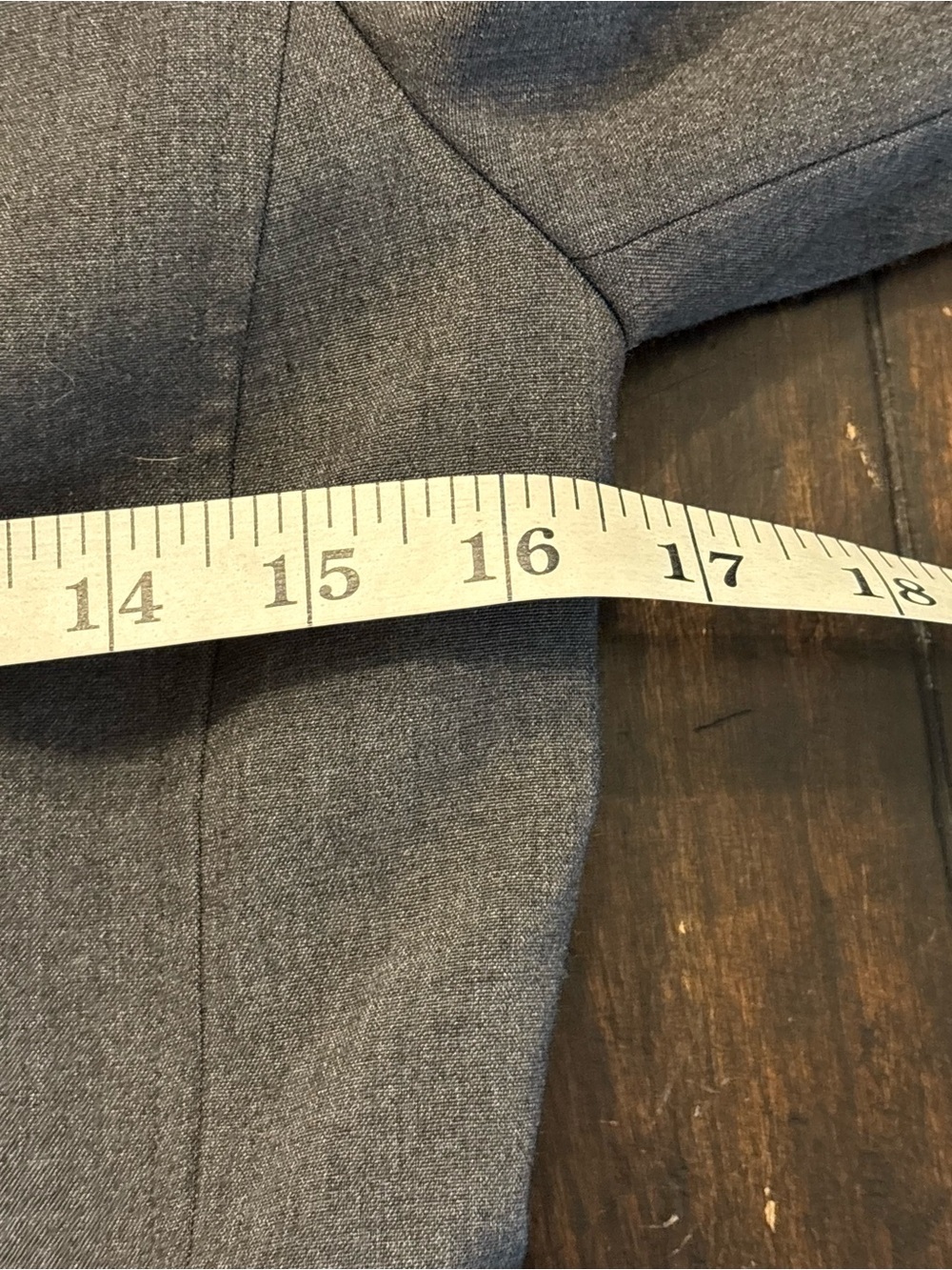 Calvin Klein Women's Gray Tailored Blazer Jacket size 2 with shoulder pads - Picture 5 of 8